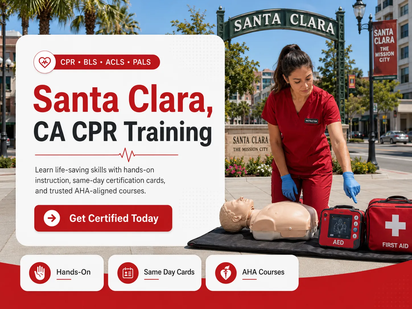 CPR, BLS, ACLS & PALS Certification in Santa Clara, CA
