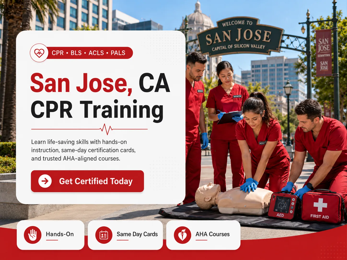 CPR, BLS, ACLS & PALS Certification in San Jose, CA