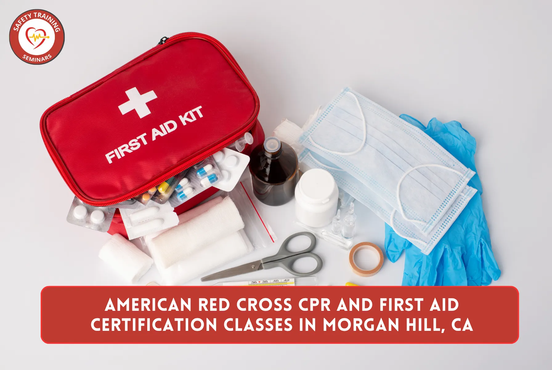 American Red Cross CPR and First Aid Certification Classes in Morgan Hill, CA